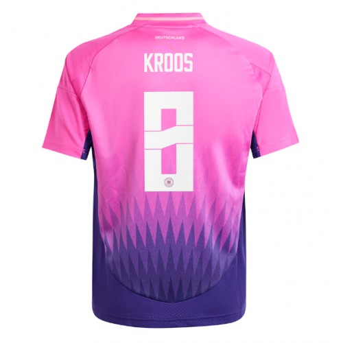 Fotbalové Dres Německo Toni Kroos #8 Venkovní ME 2024 Krátký Rukáv